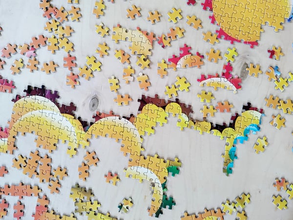 Tactic Impuzzlible Balloons 1000 pcs Puslespil 1000 stk Kunst