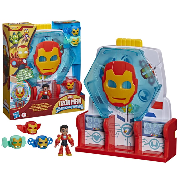 Marvel Iron Man Serien Marvels Iron Man and his Awesome Friends på Disney Jr. Hall of Armor-lekset