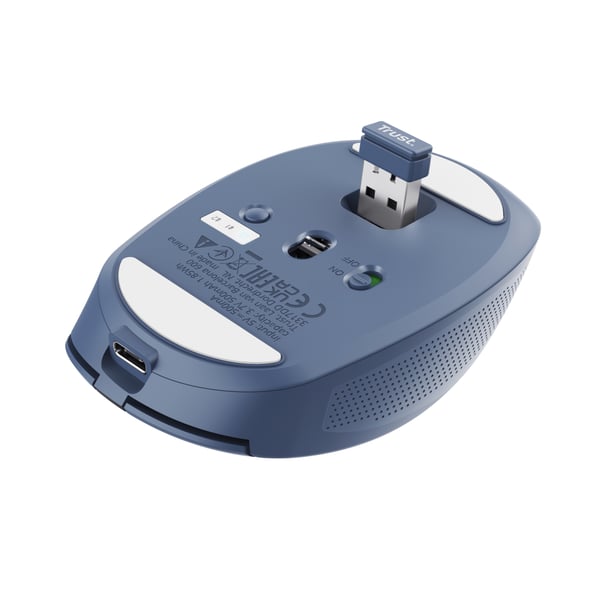 Trust Ozaa datormöss Kontor Högerhand Trådlös RF + Bluetooth Optisk 3200 DPI