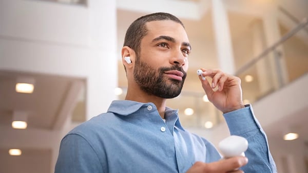 Philips TAT3000WT/00 kuulokkeet ja kuulokemikrofoni True Wireless Stereo (TWS) In-ear Puhelut/Musiikki USB Type-C Bluetooth Valkoinen