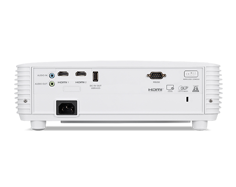Acer P1657Ki Standard throw-projektor 4500 ANSI-lumen DLP 1080p (1920x1080) 3D kompatibilitet Vit