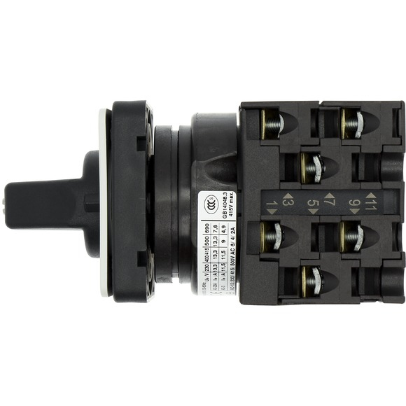 Eaton T0-3-8216/E Vippekontakt 3P Sort, Metallic