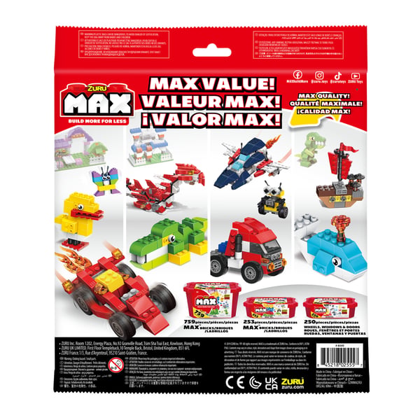 MAX Build More Basplatta Grön, Grå