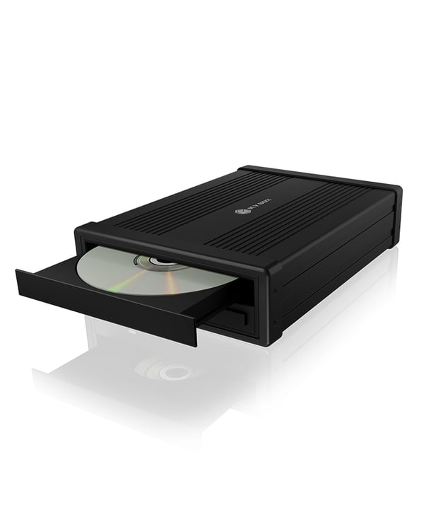 ICY BOX IB-525-U3 ODD lukning 13,3 cm (5.25") SATA III Sort