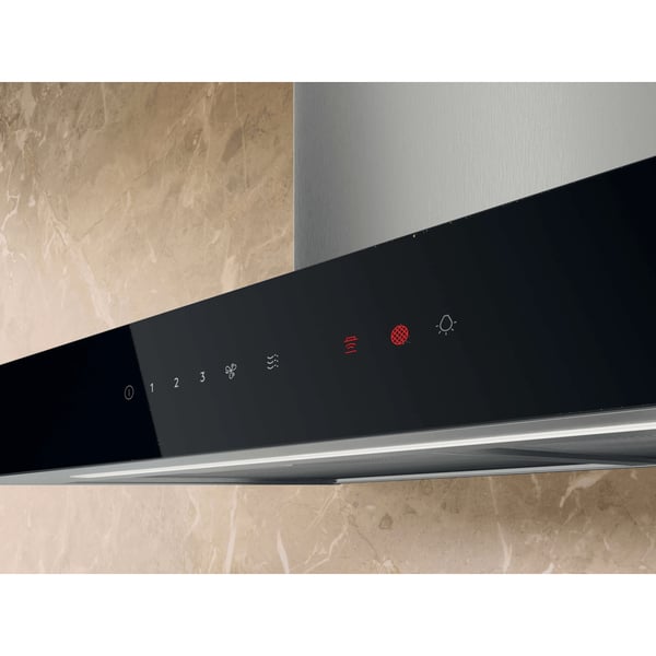 Electrolux LFT826X Väggmonterad Svart, Rostfritt stål 600 m³/h