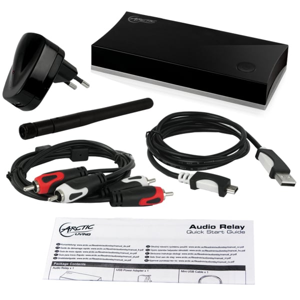 ARCTIC Audio Relay Svart