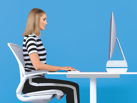 Leitz Ergo WOW justerbar monitor stand