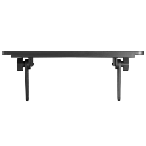 Techly ICA-DRS 902 av-udstyr hylde Sort Plast