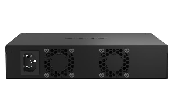 QNAP QSW-M2108R-2C verkkokytkin Hallittu L2 2.5G Ethernet (100/1000/2500) Power over Ethernet -tuki Musta