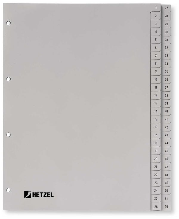 Rexel 721308 hakemisto Harmaa