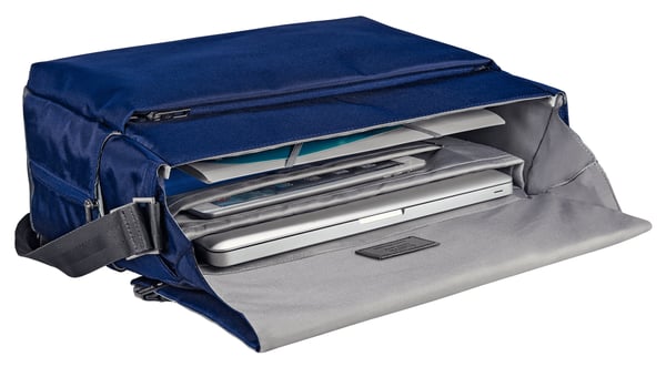 Leitz 60190069 väskor bärbara datorer 39,6 cm (15.6") budväska Svart, Blå