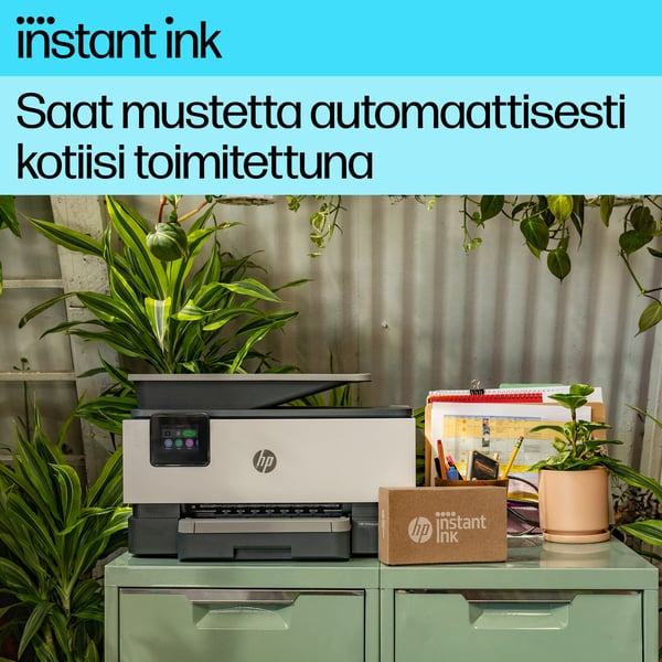 HP OfficeJet Pro 9120e Langaton All-in-One Väri Tulostin, Instant Ink; kaksipuolinen tulostus