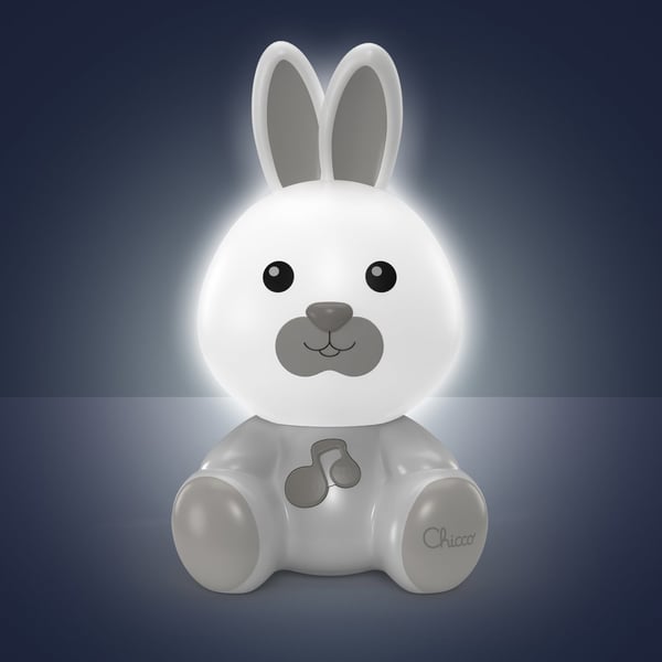 Chicco First Dreams Bunny Dreamlight babynattlampor Fristående Vit LED