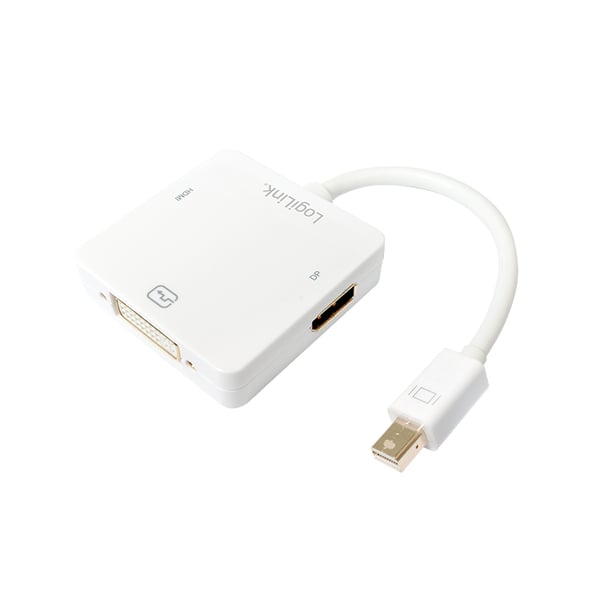LogiLink CV0045A videokabel adapter 0,15 m Hvid
