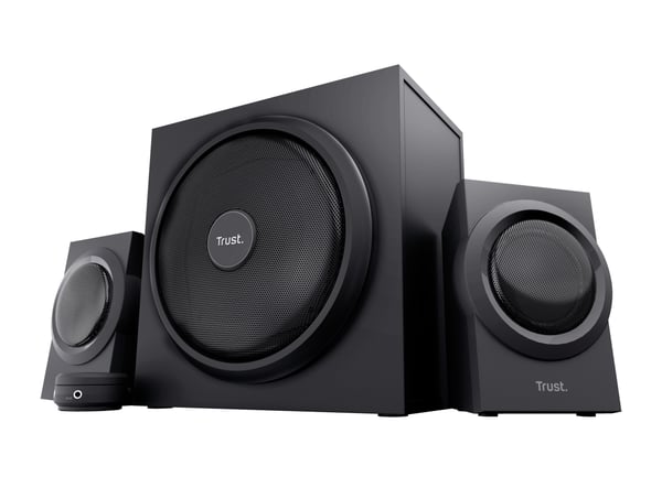 Trust Yuri mikrofonset 60 W Universal Svart 2.1 kanaler 1-vägs 15 W Trust Yuri mikrofonset 60 W Universal Svart 2.1 kanaler 1-vägs 15 W