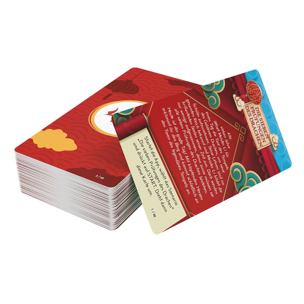 Asmodee Unlock! SCOD0062 lautapeli Die sieben Prüfungen des Drachen 77 min Korttipeli Roolipeli