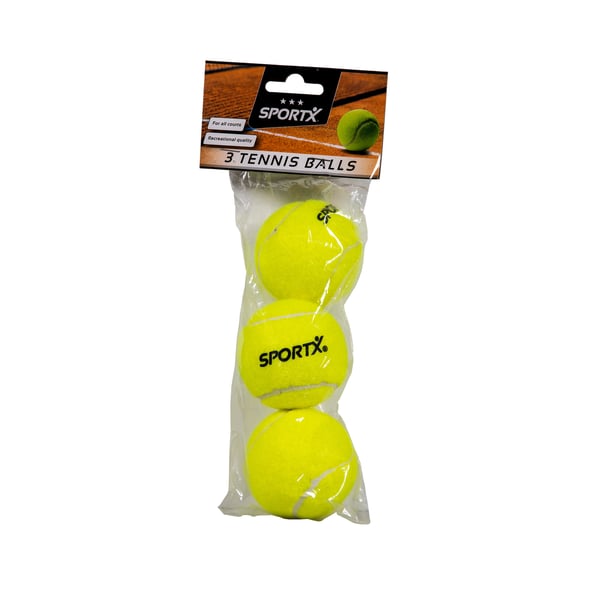 SportX 2001984 tennisbold 3 stk