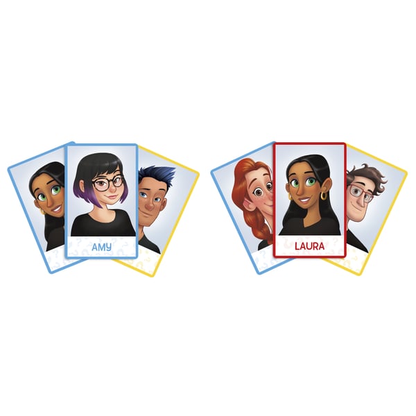 Hasbro Gaming E7588FR0 brætspil Kortspil Lateral tænkning