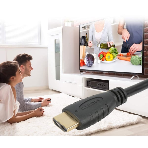 Techly ICOC HDMI2-4-030 HDMI-kaapeli 3 m HDMI-tyyppi A (vakio) Musta