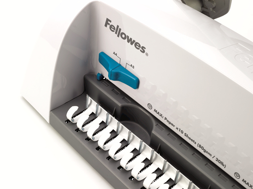 Fellowes Starlet 2 120 ark Grå, Hvid