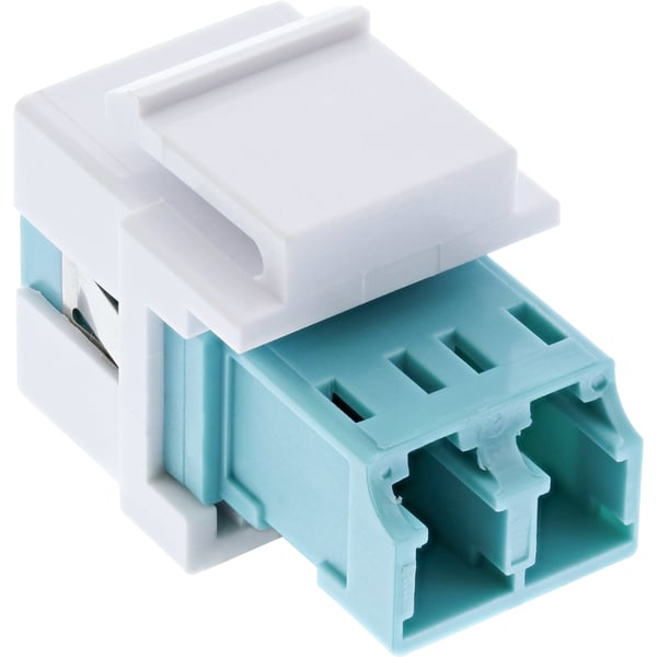 InLine 89988B fiber adapter 1 stk Hvid