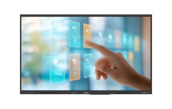 Philips 75BDL4252E/00 skyltställ Platt skärm för digital skyltning 190,5 cm (75") LCD Wi-Fi 400 cd/m² 4K Ultra HD Svart Pekskärm Inbyggd processor Android 14 18/7 Philips 75BDL4252E/00 skyltställ Platt skärm för digital skyltning 190,5 cm (75") LCD Wi-Fi 400 cd/m² 4K Ultra HD Svart Pekskärm Inbyggd processor Android 14 18/7
