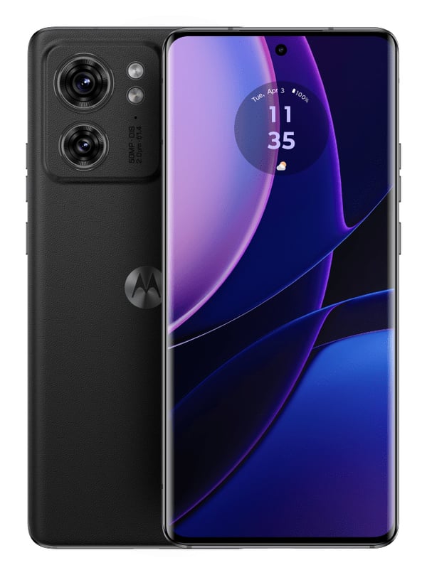 Motorola edge 40 16,6 cm (6.55") Kaksois-SIM Android 13 5G USB Type-C 8 GB 256 GB 4400 mAh Musta