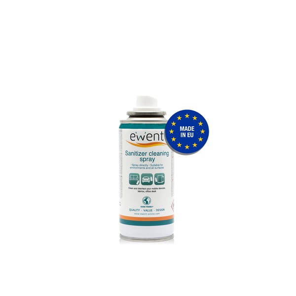 Ewent EW5675 kit för produktrengöring Universal Spray för rengöring av utrustning 100 ml