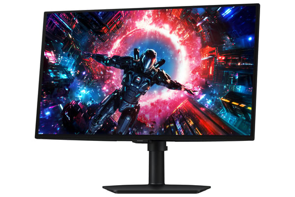 Samsung G70SH platta pc-skärmar 68,6 cm (27") 3840 x 2160 pixlar 4K Ultra HD OLED Svart