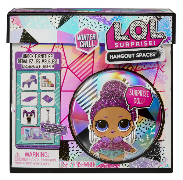 L.O.L. Surprise! Winter Chill Spaces Playset with Doll- Style 2