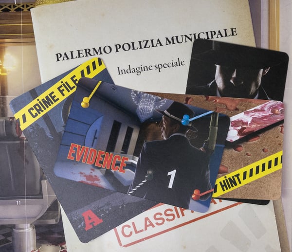 Tactic 59075 lautapeli Korttipeli Salapoliisi