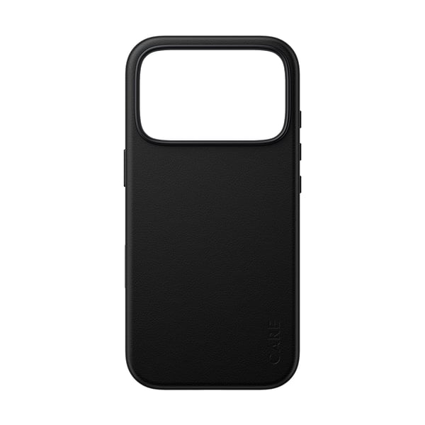 PanzerGlass CARE™ by ® Solo Vegan Leather Case Black w. MagSafe iPhone 2026 Pro | 17 Pro mobiltelefonfodral Mobilskal Svart