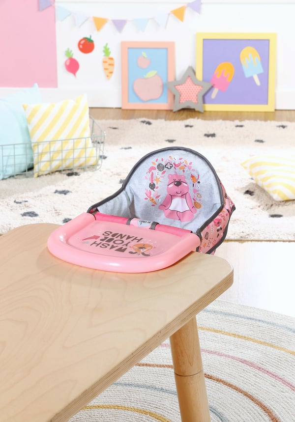BABY born Table Feeding Chair Matstol till docka