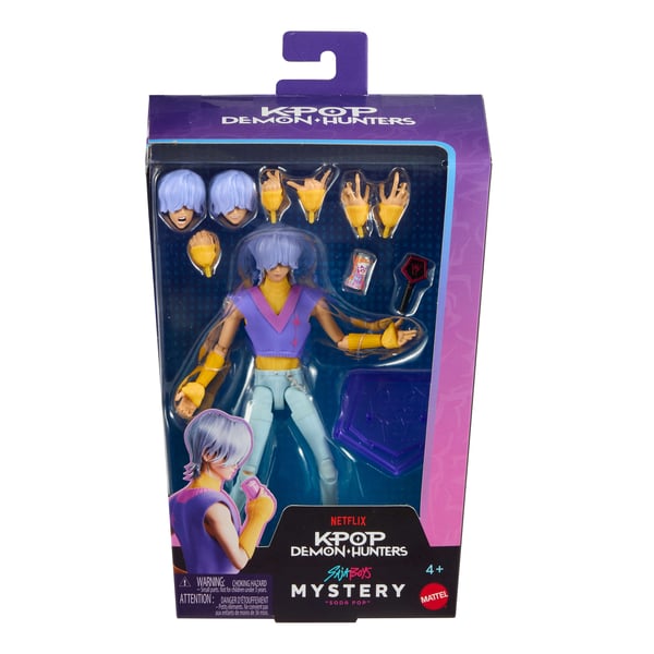 Mattel KPop Demon Hunters Saja Boys Mystery “Soda Pop" Action Figure