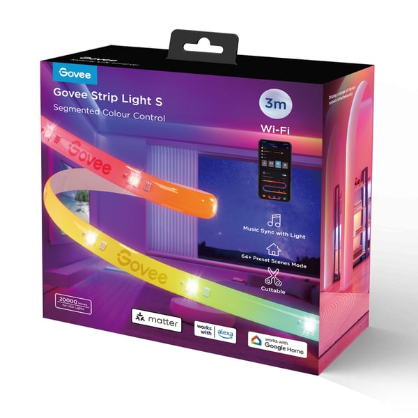 Govee H612F Älyvalonauha Wi-Fi/Bluetooth