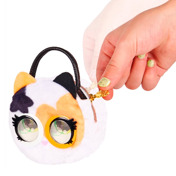 Purse Pets BAG MicroKittyS2 OC GML Beige, Sort, Hvid Dreng/Pige Håndtaske