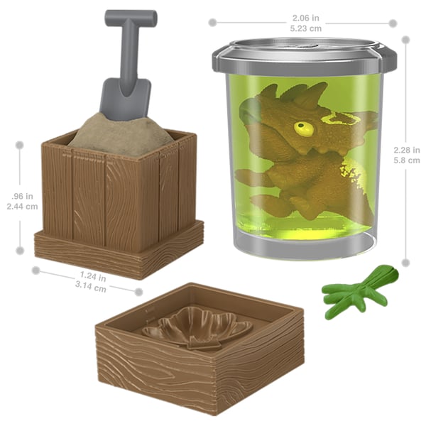 Jurassic World CRUSHIVORES-sortiment