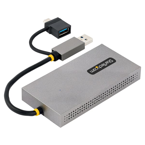 StarTech.com 107B-USB-HDMI USB grafisk adapter 3840 x 2160 pixel Grå