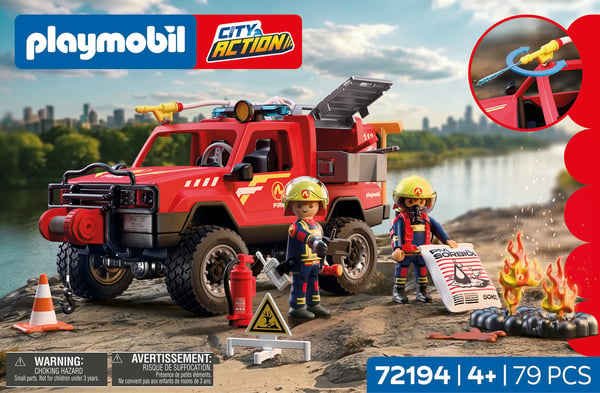 Playmobil Feuerwehr-Pickup