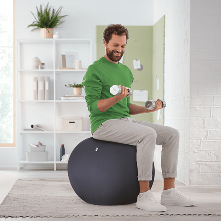Leitz Ergo Active Sittboll med Stoppfunktion 55 cm