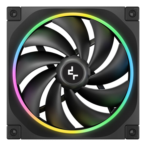 DeepCool FL14 Datorväska Fan 14 cm Svart 3 styck