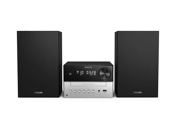 Philips TAM3205 Hemmaljud mikrosystem 18 W Svart, Silver