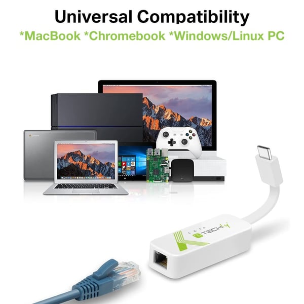 Techly IADAP USB31-ETGIGA3 verkkokortti Ethernet 5000 Mbit/s