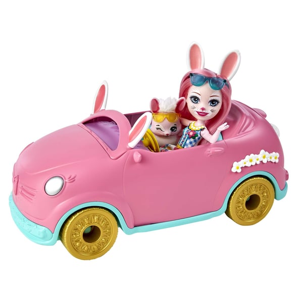 Enchantimals BUNNYMOBILE -nukke + tarvike