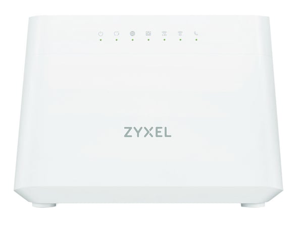 Zyxel DX3301-T0 trådløs router Gigabit Ethernet Dual-band (2,4 GHz / 5 GHz) Hvid Zyxel DX3301-T0 trådløs router Gigabit Ethernet Dual-band (2,4 GHz / 5 GHz) Hvid