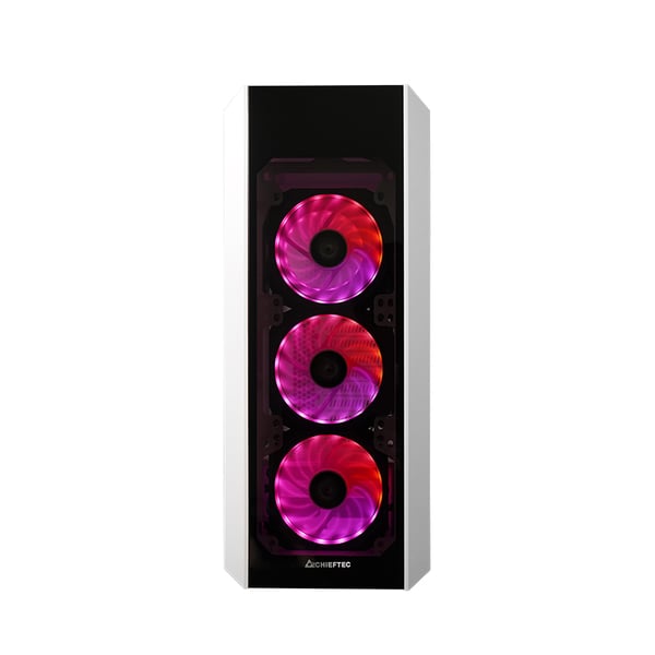 Chieftec GL-03W-OP datorväskor Midi Tower Vit