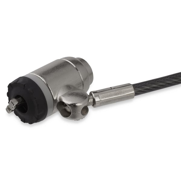 StarTech.com LTLOCKKEY kaapelilukko Musta, Hopea 2 m
