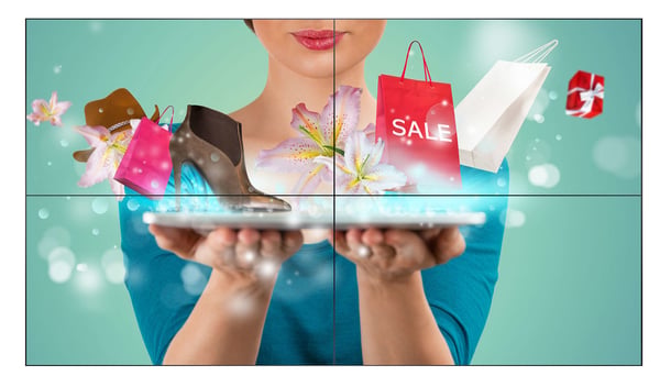 Philips Signage Solutions X-Line Videowa Digital fladpaneldisplay 139,7 cm (55") LED 500 cd/m² Fuld HD Sort