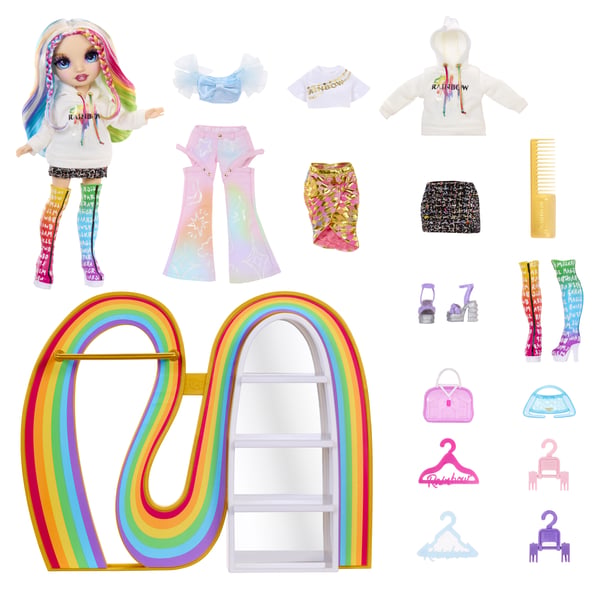 Rainbow High Amaya's Rainbow Closet Playset