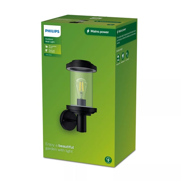 Philips 8720169266513 udendørsbelysning Udendørs vægbelysning E27 LED